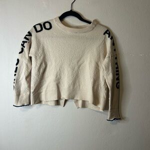 Zadig & Voltaire Girls Can Do Anything Wool Sweater